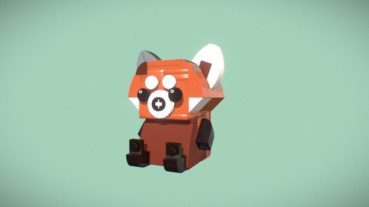 Red_panda 3D Model