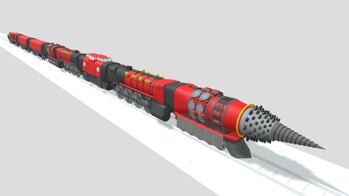 Train11 3D Model