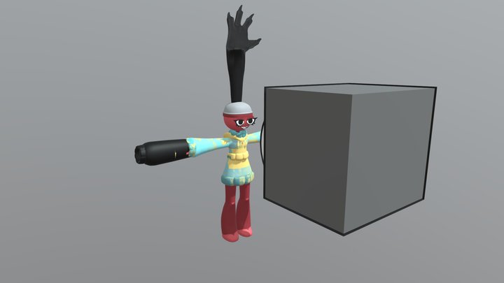 Gigi the Gaschapon – Kostenloses 3D-Modell STL