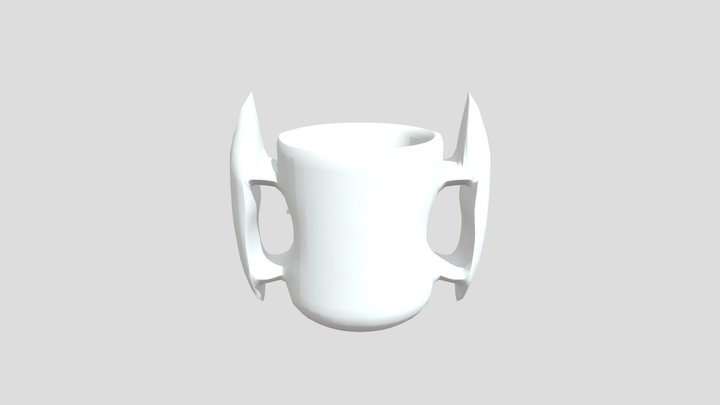 Skulls_Mug 3D Model