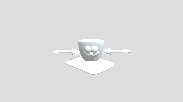 Pibby Spongebob or corupted spongebob 3D Model