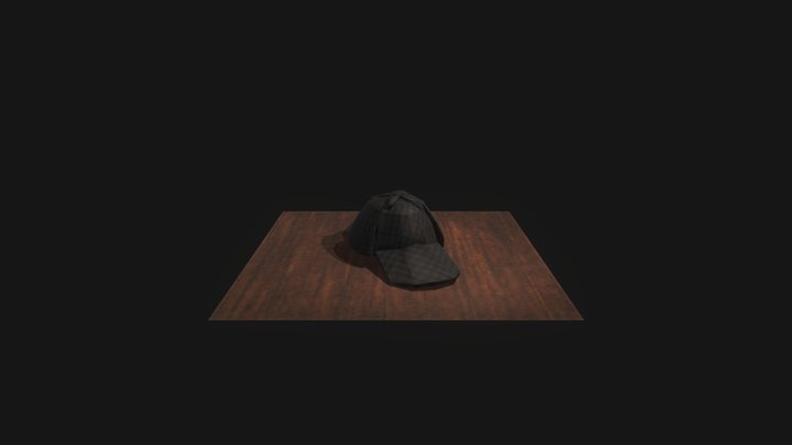 Deerstalker Hat 3D Model