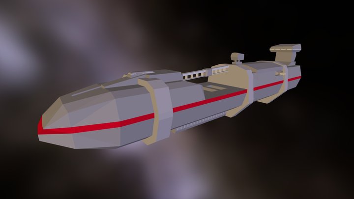 Starship Troopers (Rodger Young) 3D Model