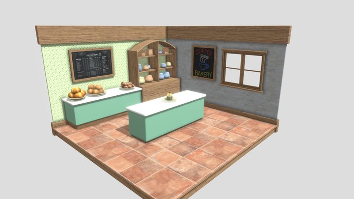 Bakery 3D Model
