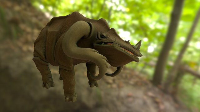 Panzer Whale 3D Model