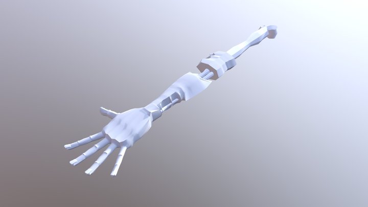 Zombie Arm 3D Model