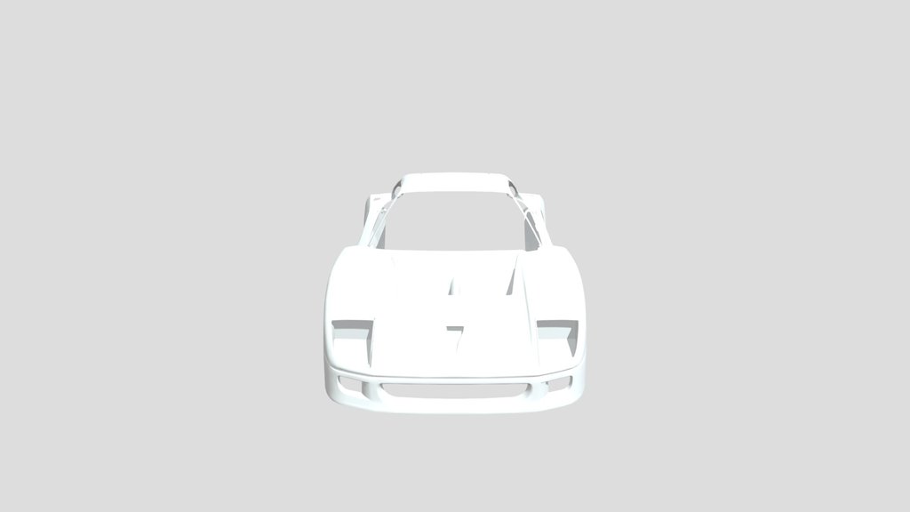Ferrari F40 Lm Body Part 1
