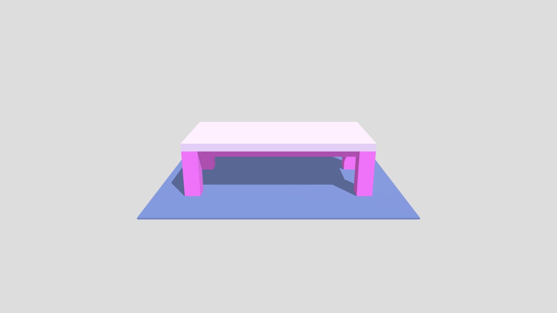 just a table