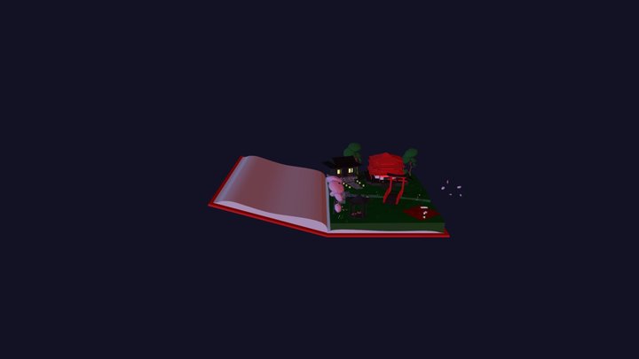 japanese garden II 3D Model