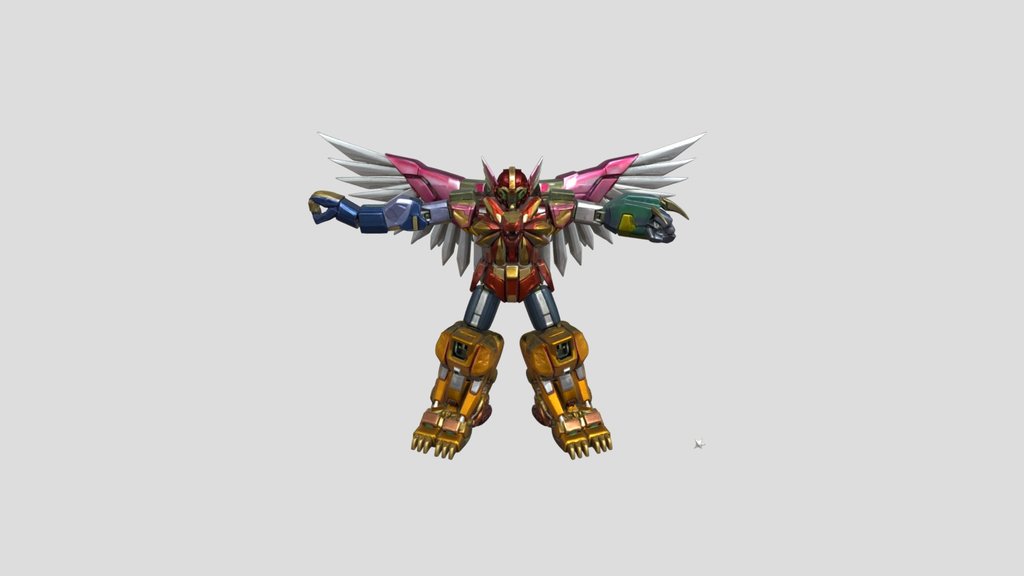 Sierra Force Megazord remastered