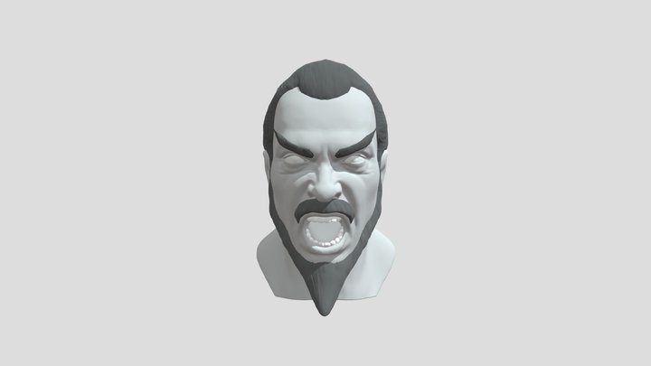 Ly Trien Scream 3D Model
