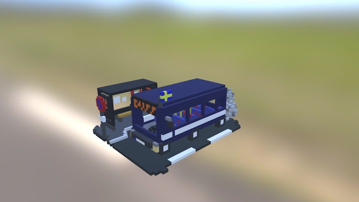 Buss 3D Model