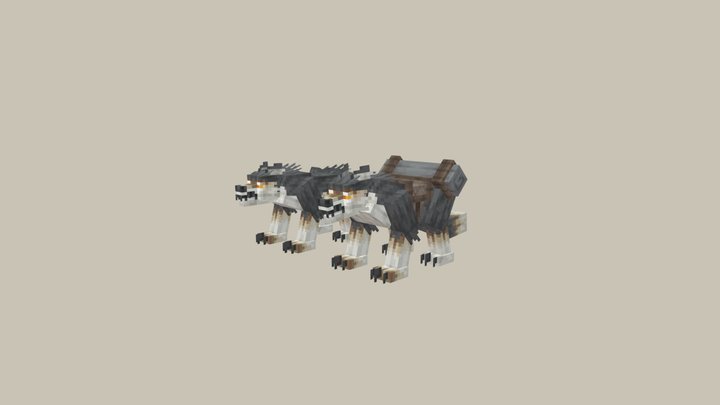 Wolf 3D Model