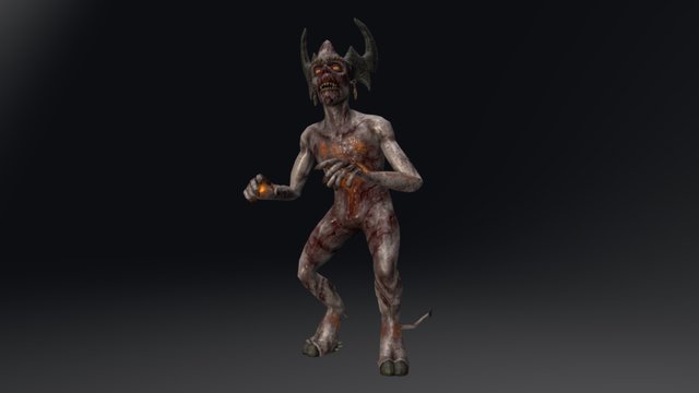 Demon (Mage) 3D Model