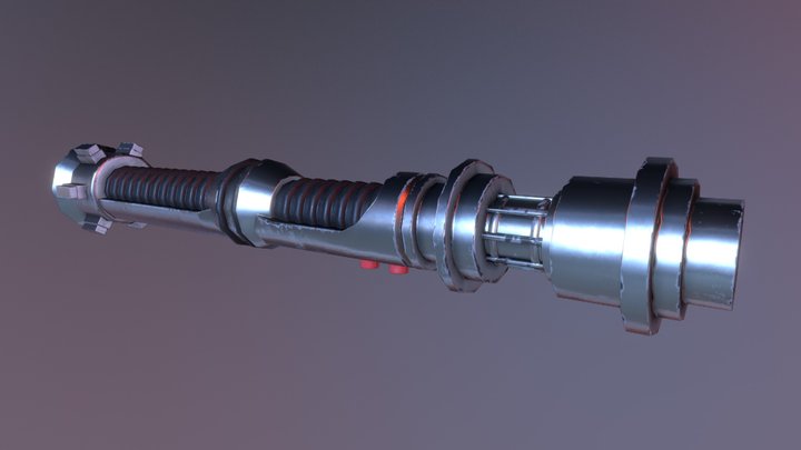 Kyle Katarn Saber 3D Model