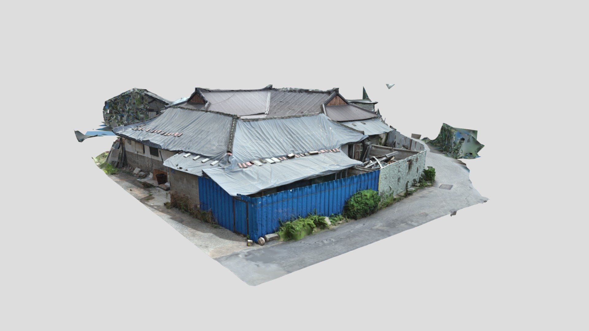 대장동 주택 — Sketchfab embed 3D viewer