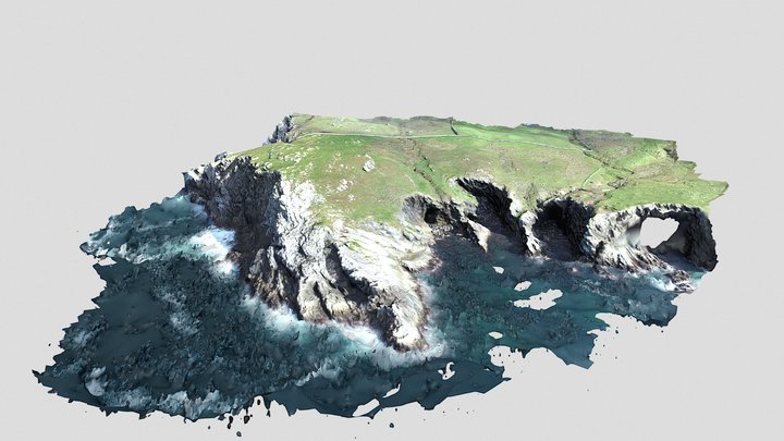Horn Head Slide, Horn Head, Co. Donegal – Free 3D Model STL