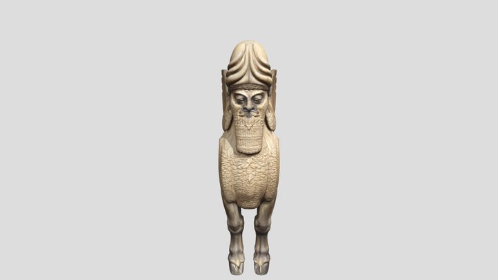 Persepolis Statue #01 3D Model