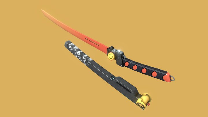 Katana_happy 3D Model