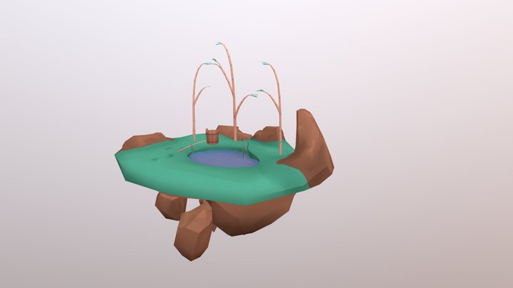 Fishing spot 3D Model