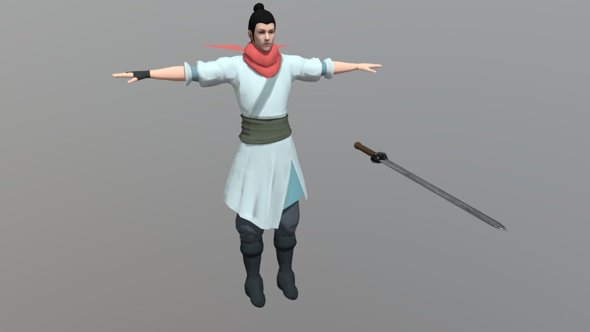 Swordsman - 3D model by Allen54266 [9092c13] - Sketchfab