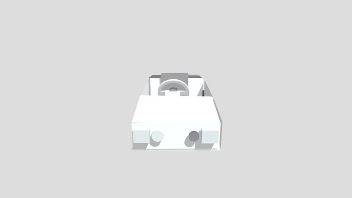 Single-seater go-kart 3D Model