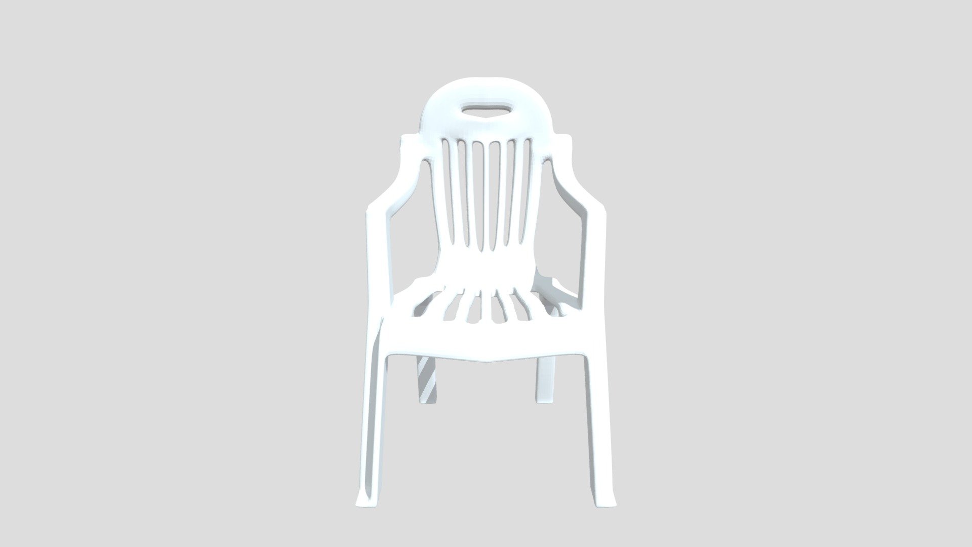 long monoblock chair