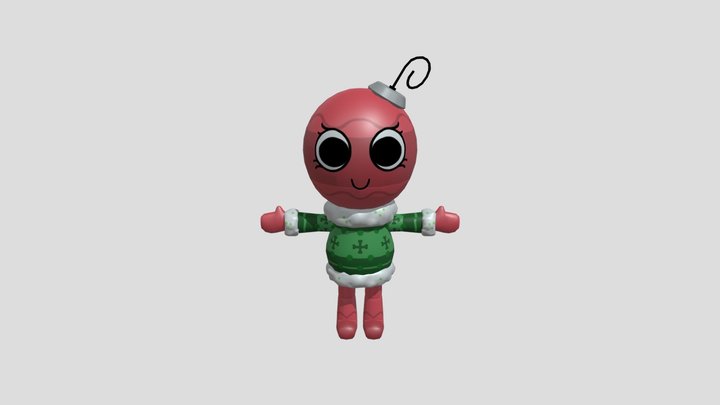 Bobette - Dandy's World (Official Rig) 3D Model