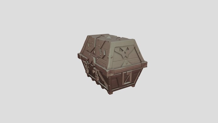 Sea of Thieves: Captain's chest 3D Model