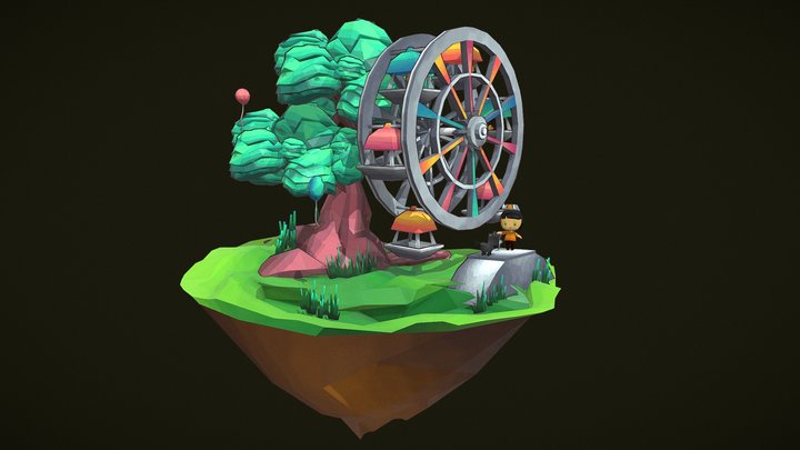 The Ferris Wheel | Nature Civ Challenge 3D Model