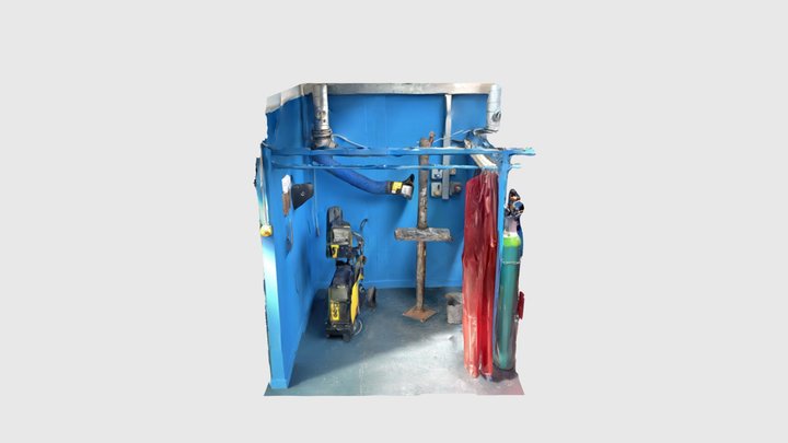 Welding bay 3D Model