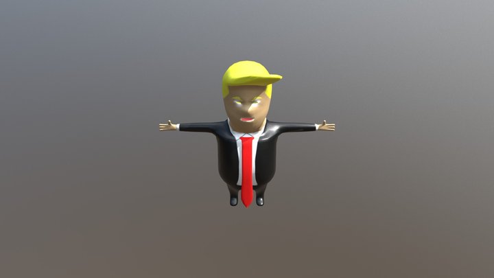 Donald trump 3D Model