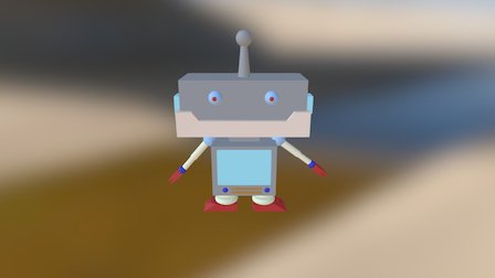Robot Gustavo Lopez 3D Model