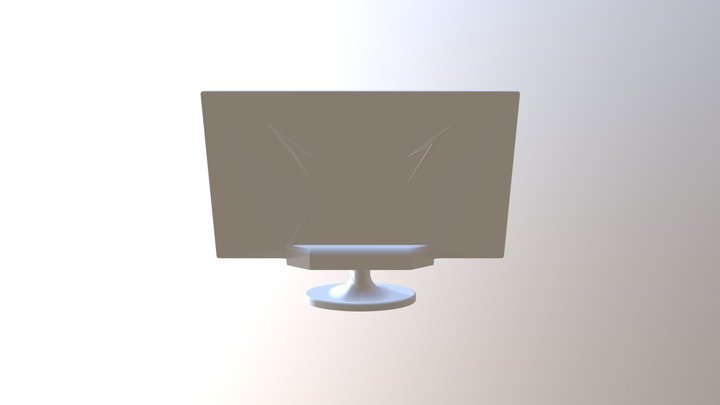 Monitor 3D Model