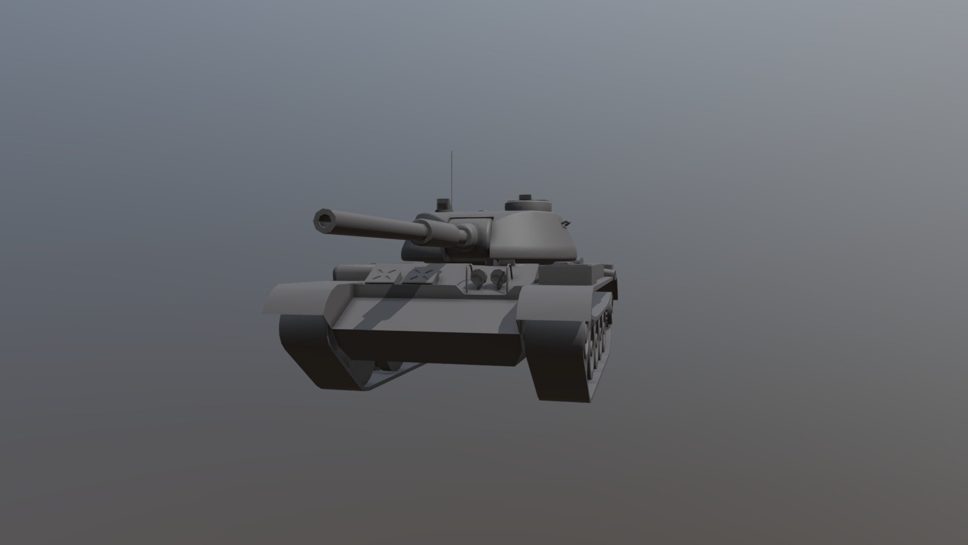Red March T-48 medium tank