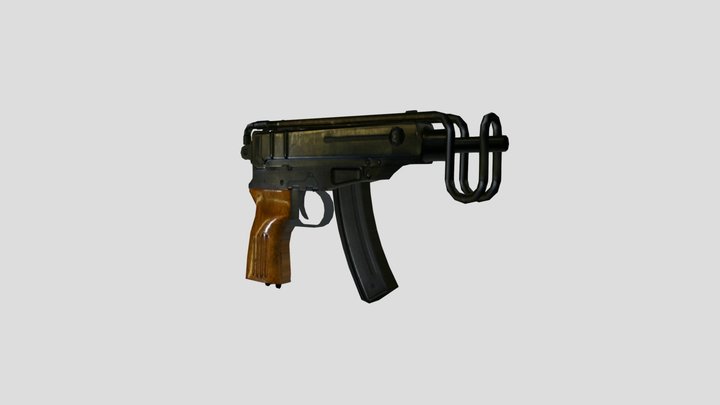 vz.61 Škorpion 3D Model