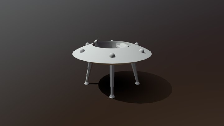 OVNI LOW 3D MODEL 3D Model