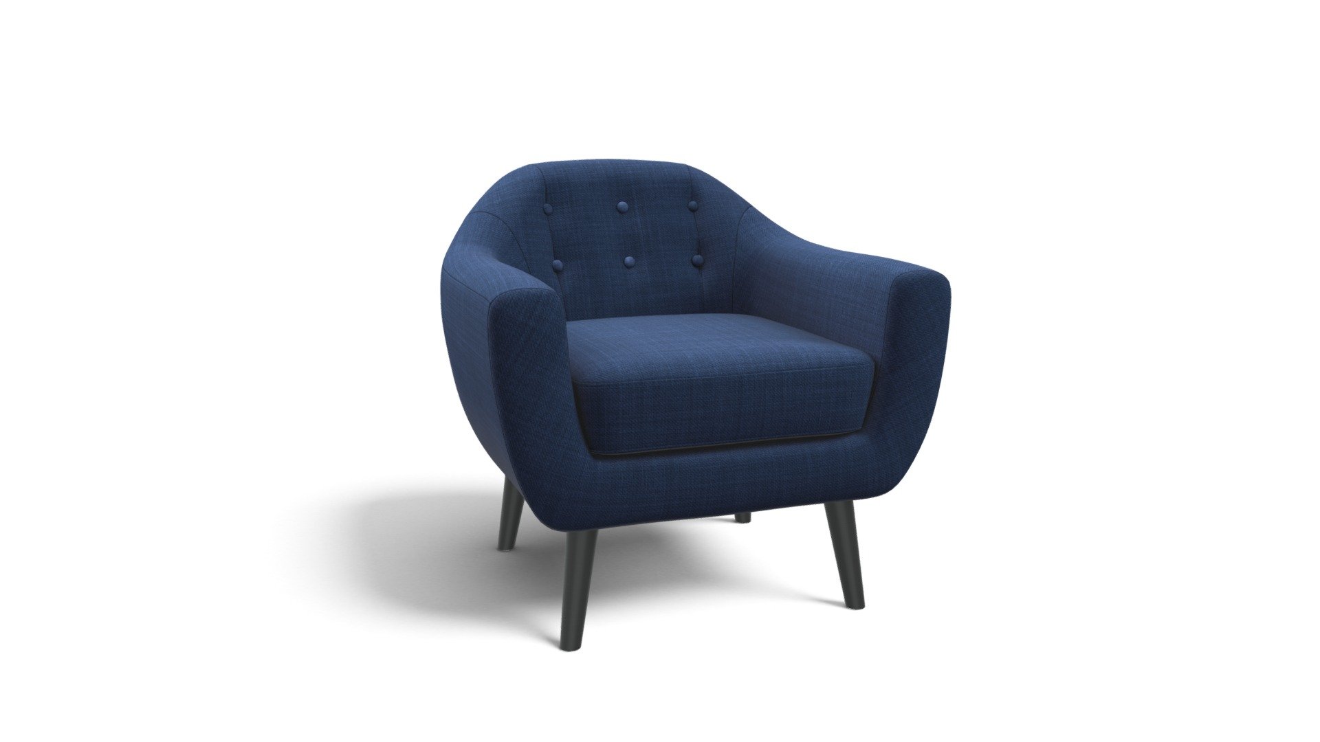 Ritchie Armchair, Scuba Blue