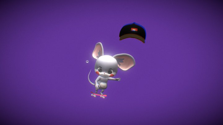 Cool little mouse 3D Model