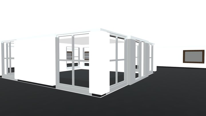 Exhibition Hall 3D Model