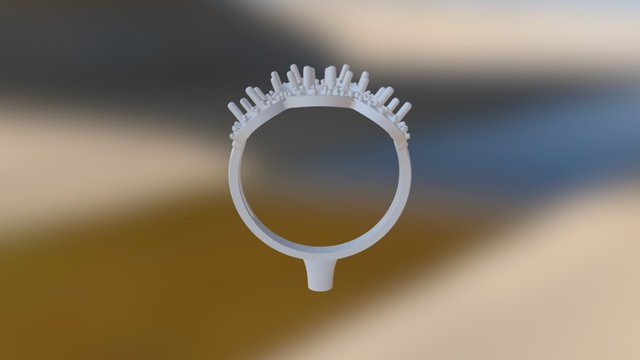 Ring Bordo STL (jewelry) 3D Model