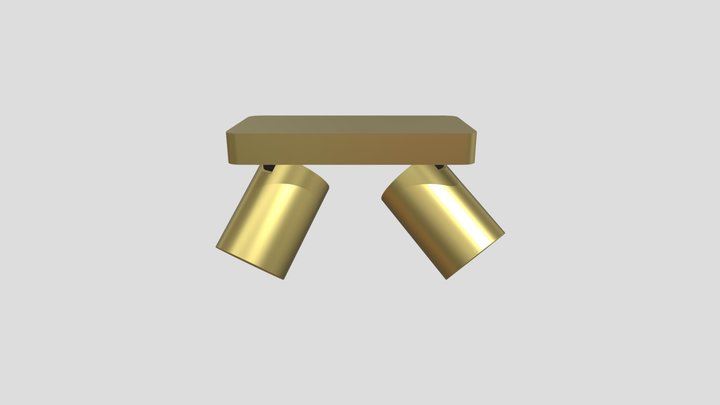 Lucide NIGEL - Ceiling spotlight - LED Dim to wa 3D Model