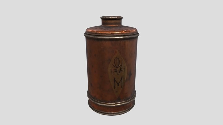 Copper Canister 3D Model