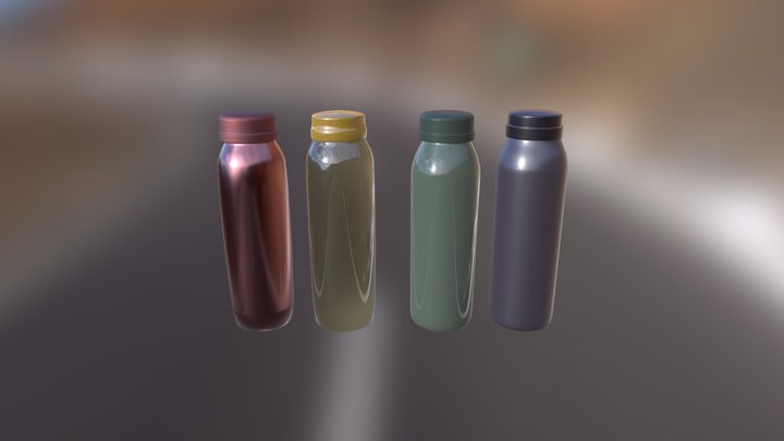 butelki1 3D Model