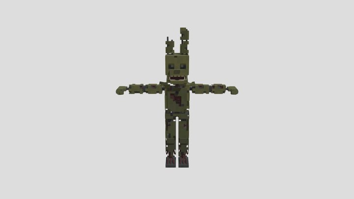 Slingshots Springtrap V 3 3D Model