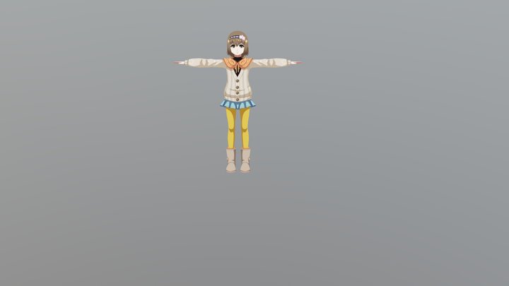 Hinami Fueguchi 3D Model