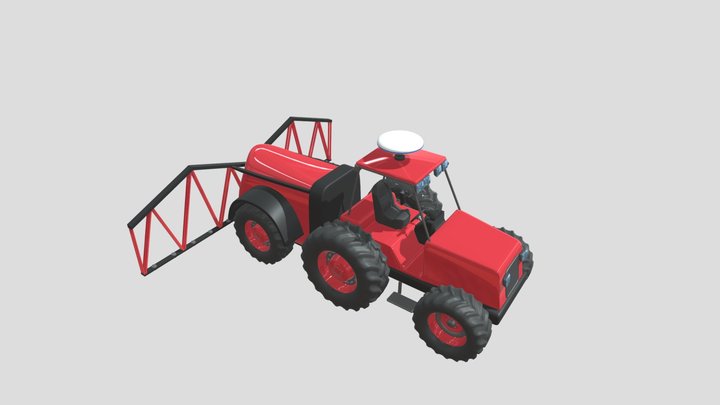 трахтор232 3D Model