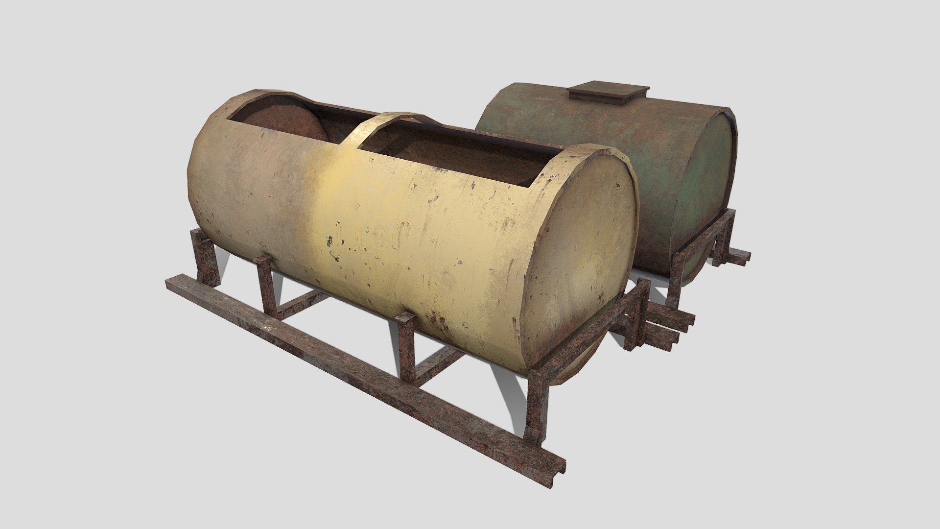 Old Tank - Buy Royalty Free 3D model by Sengchor [90a0186] - Sketchfab ...