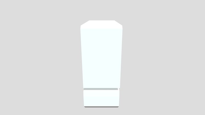 Cube48 Geometry Dash Cube 3D 3D Model