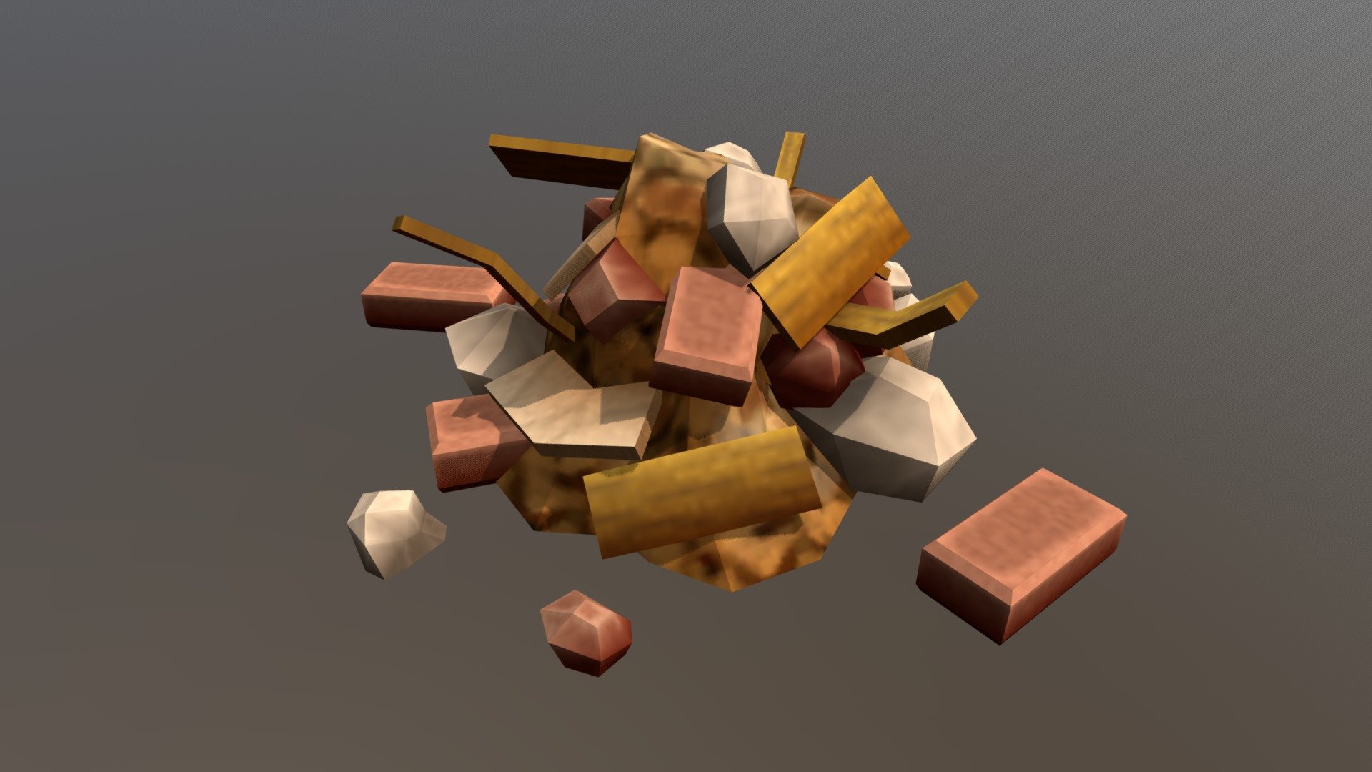 Junk Mountain - 3D model by SmileBoom_SGB [90a1bcb] - Sketchfab